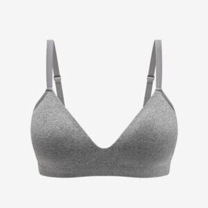 ThirdLove Form 360 Fit™ Wireless Bra Heather Grey - Size MD+